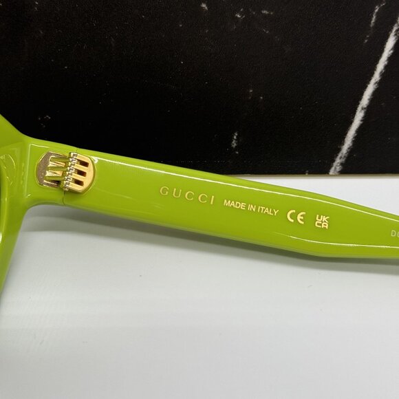NEW GUCCI SUNGLASSES GG1773S 006 GREEN WOMEN EYEWEAR main image 5